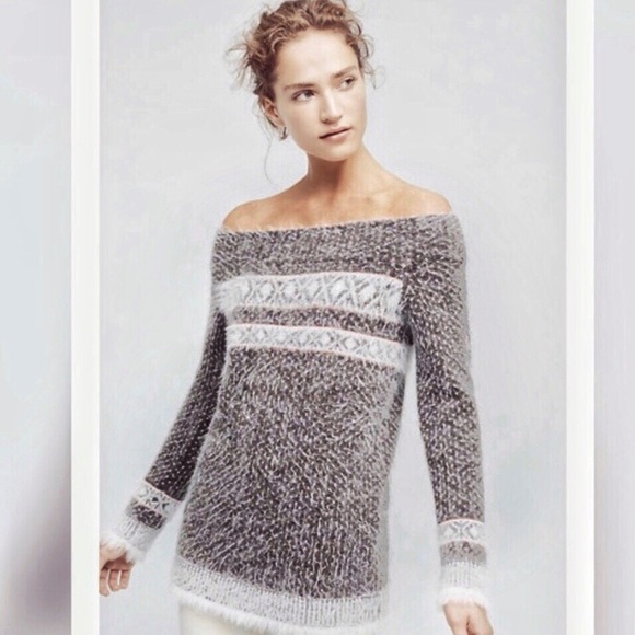 Anthropologie Sleeping on Snow Sweater - Picture 4 of 11